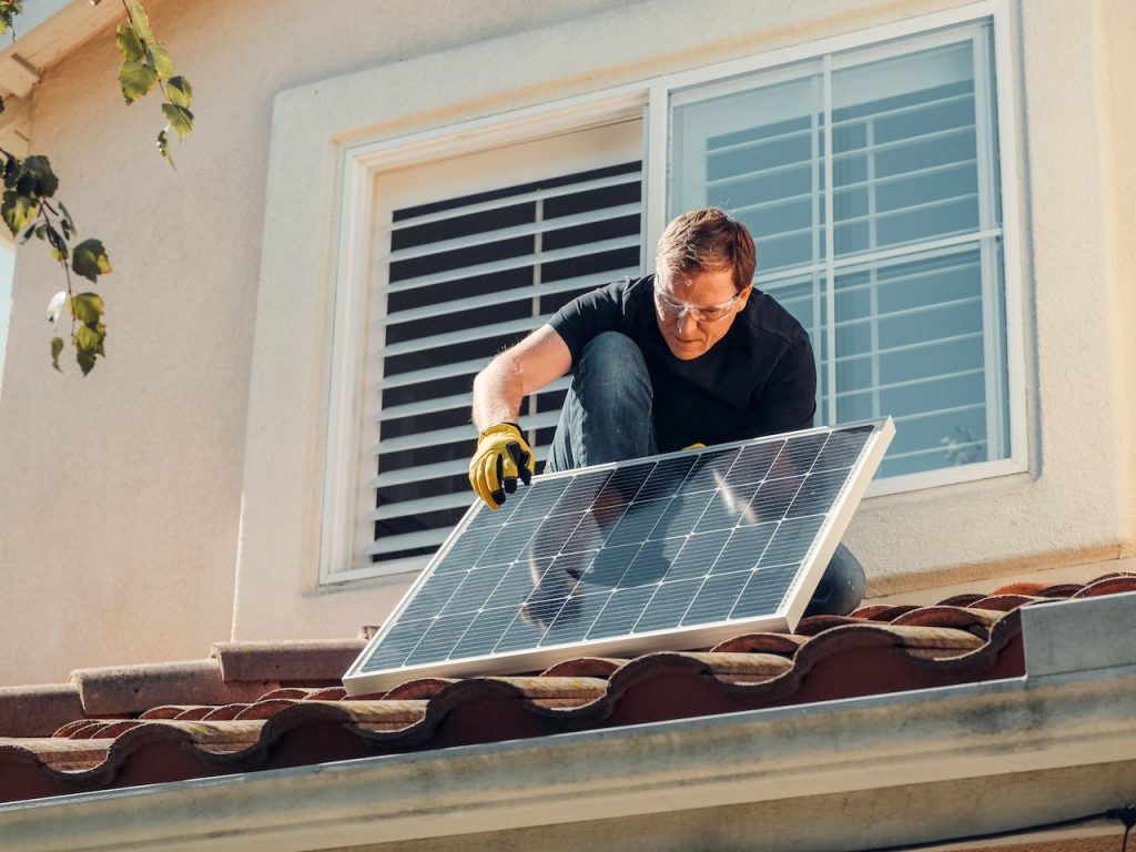 Zonnepanelen installatie